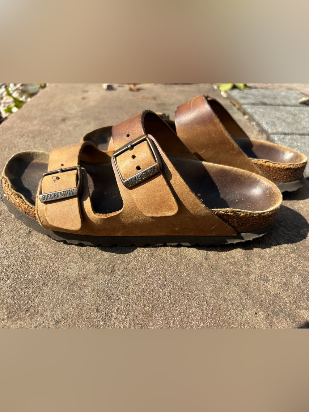 Birkenstock Arizona Two-Strap Sandals - Brown size 36